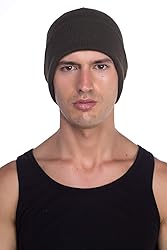 Top Level Unisex Cuffed Plain Skull Beanie Toboggan