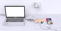 Laptop Docking Station, USB C PD Charging