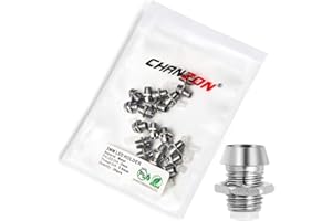 Chanzon 20pcs 3mm Metal Led Holder for Light Emitting Diodes,Diode Lights,Round Lamp Bulb