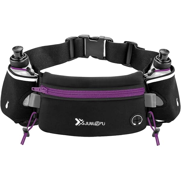 CEINTURE HYDRATATION DE RUNNING PORTE FLASQUES NOIRE KIPRUN