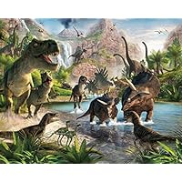 Walltastic WT41745 Dinosaur Land Wall Mural