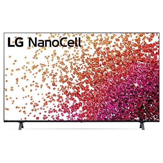 LG 65 Inch TV Real 4K NanoCell 75 Series Nano Color a7 Gen4 AI