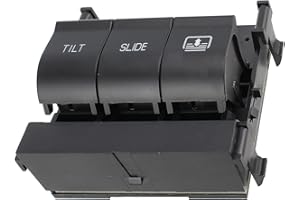 Carbhub Sunroof Moon Roof Overhead Console Switch, Mechanical Push Button, Black, Fit for Ford Explorer 2.0L 2012-2015, 2.3L 