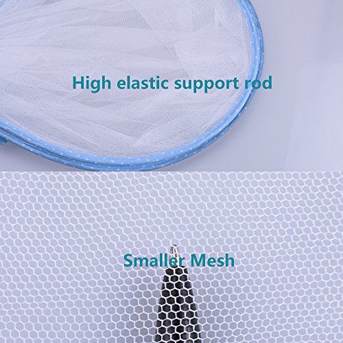 Topwon Universal Bug Net Mosquito Net for Baby Strollers Infant Carriers Car Seats Cradles (Blue)