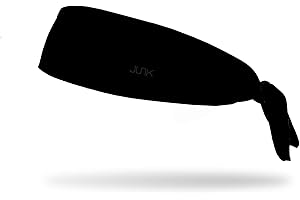 JUNK Brands Flex Tie Headband - Moisture-Wicking, Performance Fabric, Non-Slip, Sports Sweatband for Men & Women - One Size -