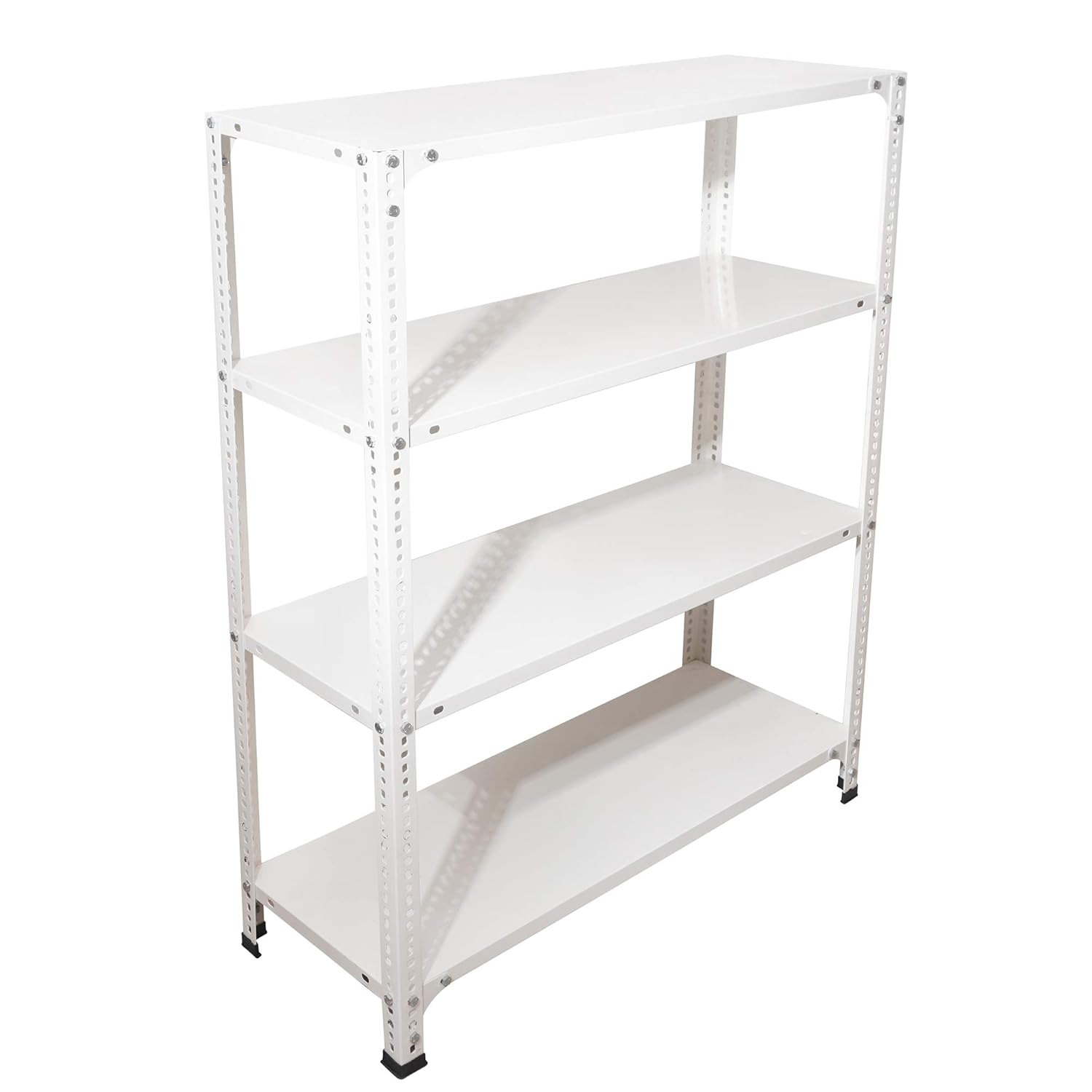 Alija® Slotted Angle Rack with 4 Shelves Storage Rack Unit (22 Gauge