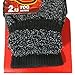 USBingoshop 2 Pairs Men's Heat Thick Insulated Wool Winter Thermal Socks 10-13 (2PK-Black-HS1)