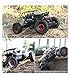 1/18 Alloy RC Cars with Two Batteries Remote Control Truck 4x4 Off Road Rock Crawler for Boys 2.4GHz Radio Controlled Monster for Kids