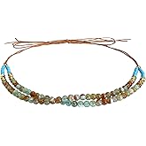 RainFlowwer Hat Band for Womens Cowboy Hat, Hand Made Replaceable Hat Belt for Men Panama Hat Fedora