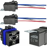 40/30AMP 12VDC Waterproof 4-pin Automotive Relays Kit with Built-in Diode