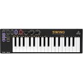 Behringer SWING 32-Key USB MIDI Controller Keyboard with 64-Step Polyphonic Sequencing, Chord and Arpeggiator Modes