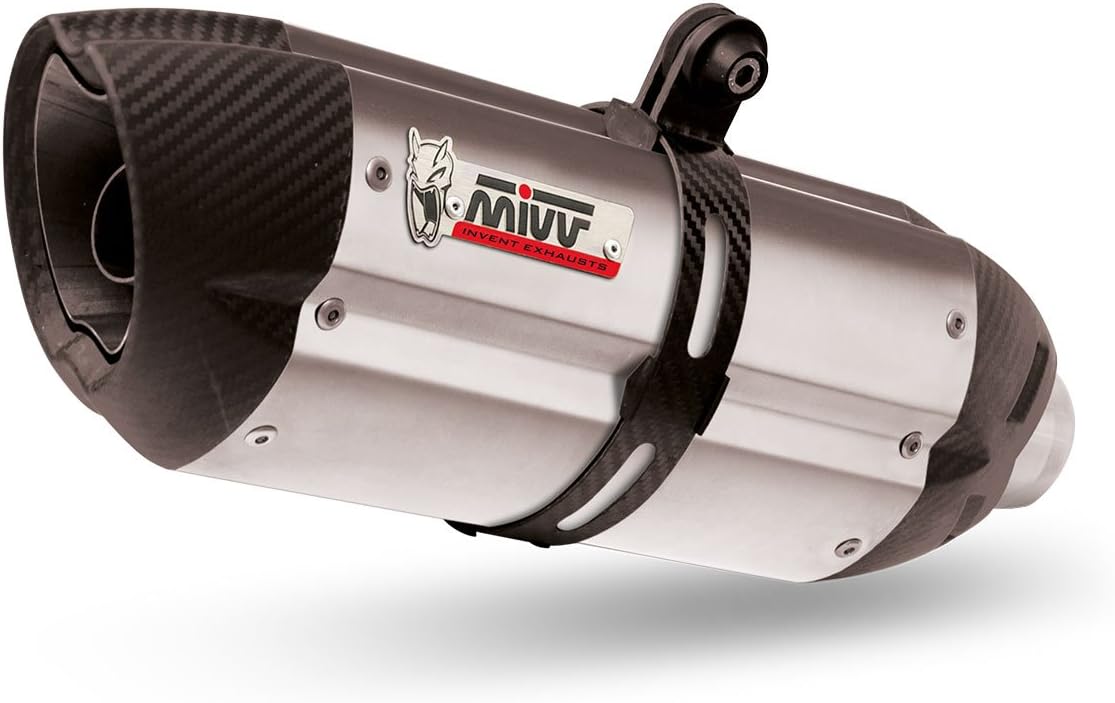 Ducati Hyperstrada 821 2015 Exhaust Mivv Terminal Sound Stainless
