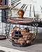 Deco 79 Metal Wood Wire Jar, 10 by 11-Inch