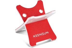 KEENSUN G10 Foldable Cigar Holder, Red and White Detachable Cigar Stand, Portable Cigar Travel Stand Rest, Comes with Luxurious Packaging is a Great Gift for Cigar Lovers