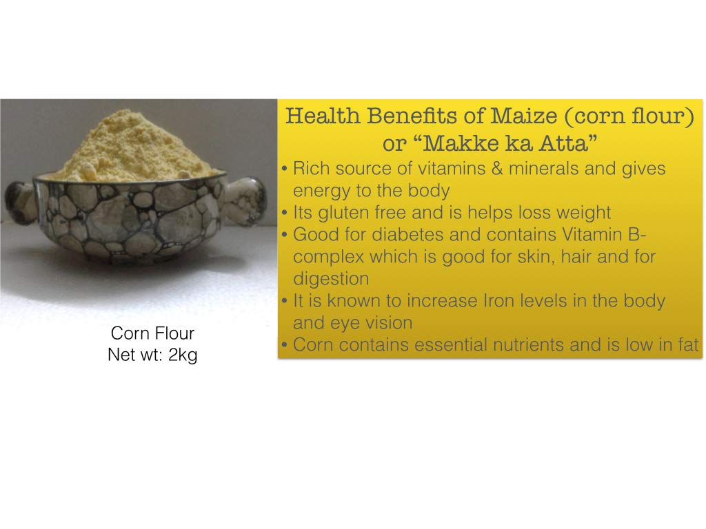Home Of Spices Maize Corn Flour Makki Atta Gluten Free 1kg Amazon In Grocery Gourmet Foods home of spices maize corn flour makki