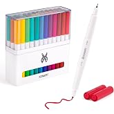 Xinart Pens for Cricut Maker 3,Maker,Explore 3,Air 2, Dual Tips 36pcs Markers Pens Set Waterbased Ink Ultimate Fine Point Pen
