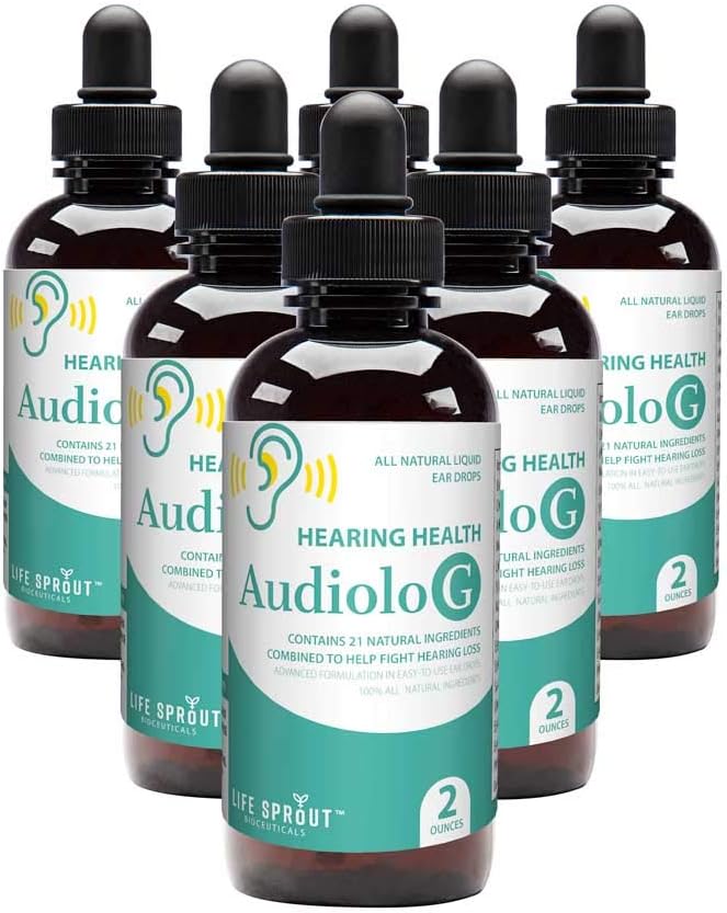 Audiolog Natural Ear Drops New Reverse Hearing Loss