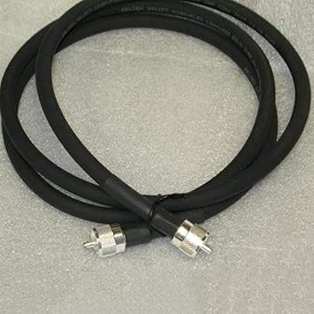 PL-259 Cable de puente - Milspec Cable RG-213 para jamón y ...