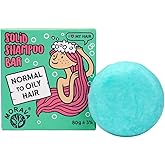 Morava Clarifying Clay Shampoo Bar – Removes Product Buildup & Excess Oil, Sulfate-Free Deep Cleanse for Fine & Thin Hair, Vegan – 2.82 oz