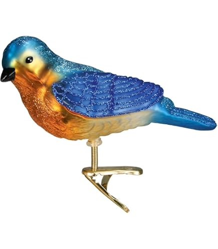 Cobane Studio Kolibri-Ornament Aus Mundgeblasenem Glas – Handbemalt Mit Glitzer, 10,2 Cm Hoch, Mit Aufhänger, Ganzjährige Deko