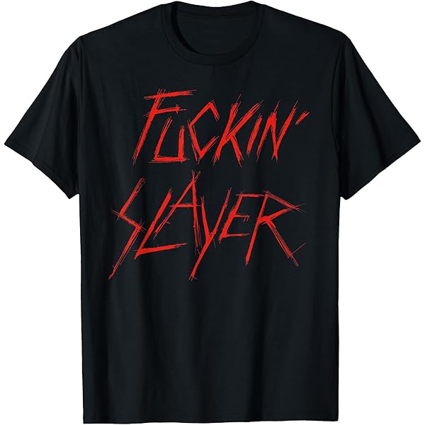 Amazon.com: Slayer – God Hates Us All Cross T-Shirt
