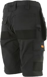 DEWALT Cheverley L Grey Polycotton Shorts 36W with Re-enforced Holster view 3