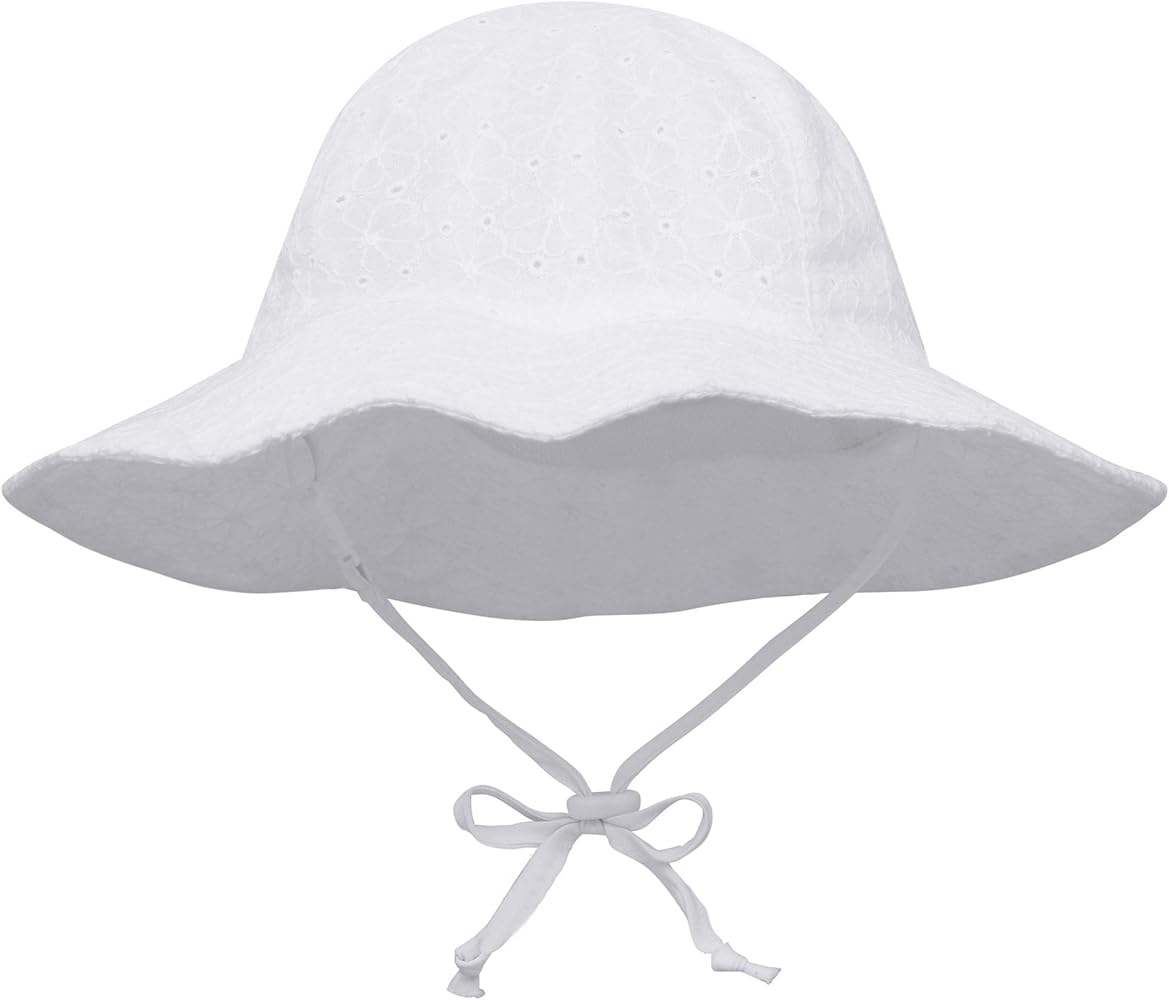 wide brim baby sun hat