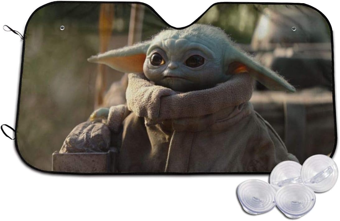 Heavenly Battle Star Wars Master Yoda Baby Windshield Sun