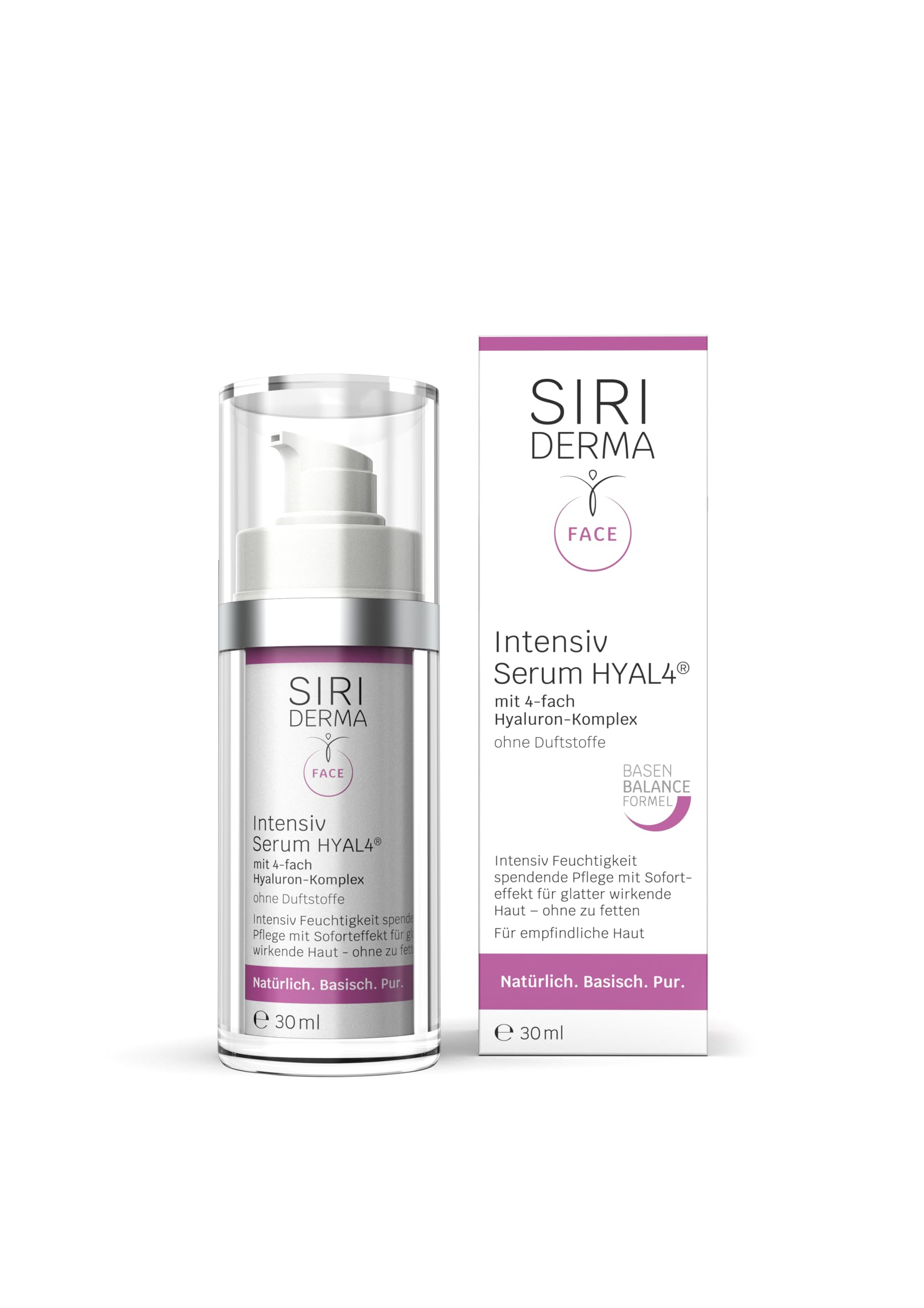 Siriderma Basic Intensive Serum HYAL4 30ml Moisturising Gel Basic Skin Care