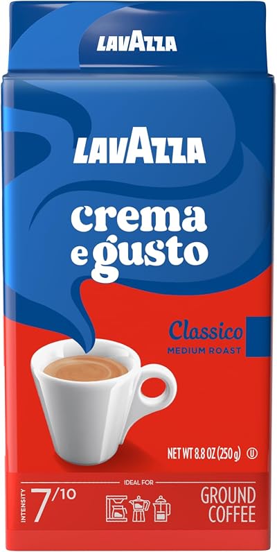 Lavazza Crema e Gusto Gusto Classico Ground Coffee 4 x 250 g