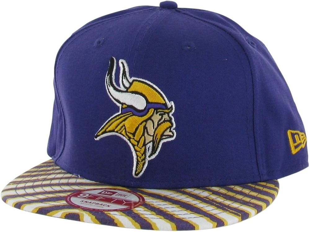 NFL Minnesota Vikings Zubaz NFL Snap Visor 9Fifty Sports