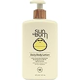 Sun Bum Daily SPF 50 Sunscreen Body Lotion - Broad Spectrum Moisturizing Sunscreen with Vitamin E - Vegan and Hawaii 104 Act