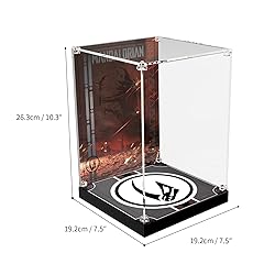 Acrylic Display Case for Lego 75328 The Mandalorian