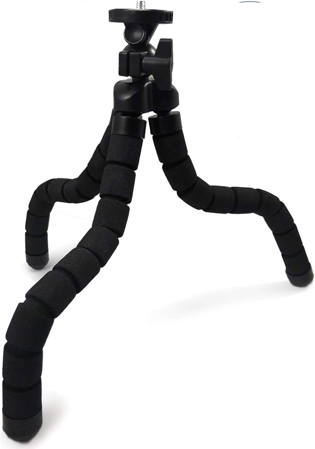 Acuvar10” inch Flexible Tripod with Quick Release + Universal Rotating Mount for All Smartphones + Wireless Remote Shutter for Smartphones + an eCostConnection Microfiber Cloth