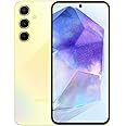 Samsung Galaxy A55 5G A556E 256GB Dual-SIM GSM Unlocked Android Smartphone (Latin Variant/US Compatible LTE) - Awesome Lemon