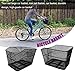 US-Pop Trading Rear Bike Basket Bicycle Basket Wire Mesh Foldable Detchable Large Capacity Bicycle Rear Basket Cargo Rack for Mountain Bike Frame Basketthumb 2