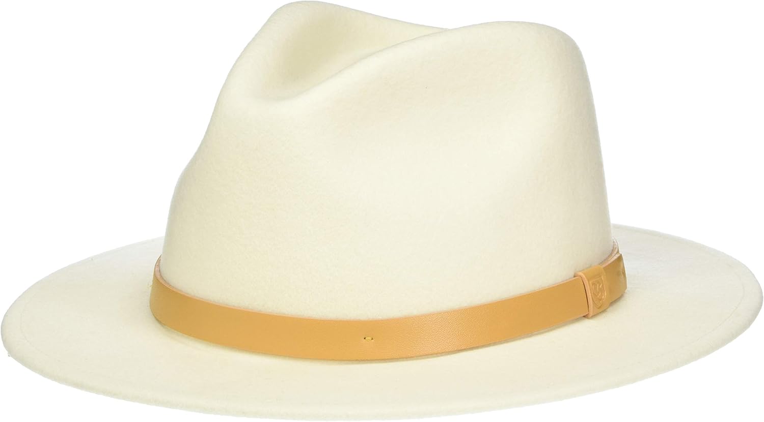 Brixton Men's Messer Medium Brim Felt Fedora Hat: Clothing