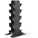 CAP Dumbbell Rack for Home Gym &ndash; Vertical Storage Stand, Holds Multiple Pairs (100&ndash;350 lbs), Heavy-Duty Steel with Non-Slip Base | Multiple Options