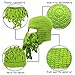 GIANCOMICS Funny Tentacle Octopus Beanie Crochet Knit Beard Hat Fisher Cap Wind Ski Mask Green
