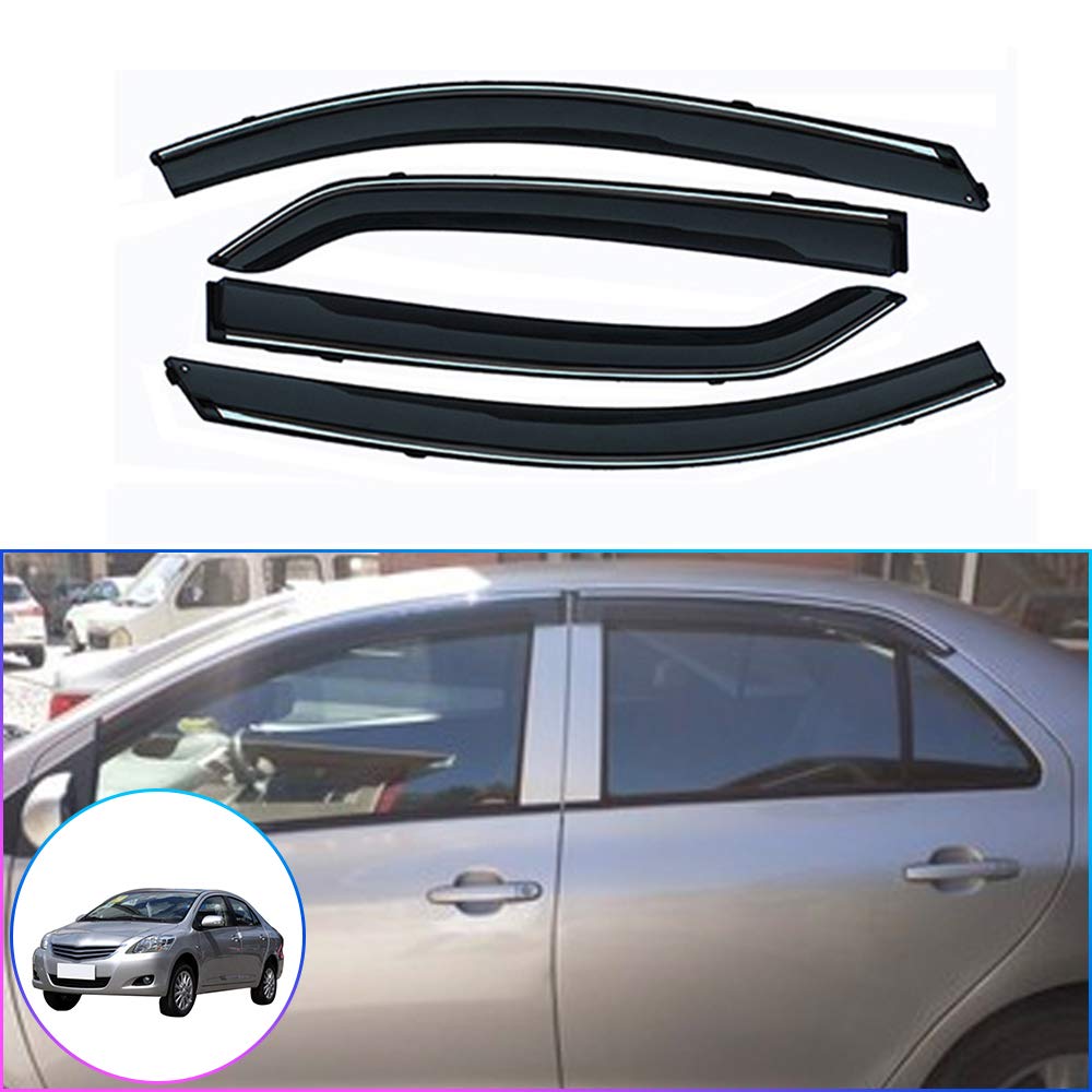 muchkey Wind Visor for Toyota Corolla E210 Sedan 20192020 Car Sun Rain