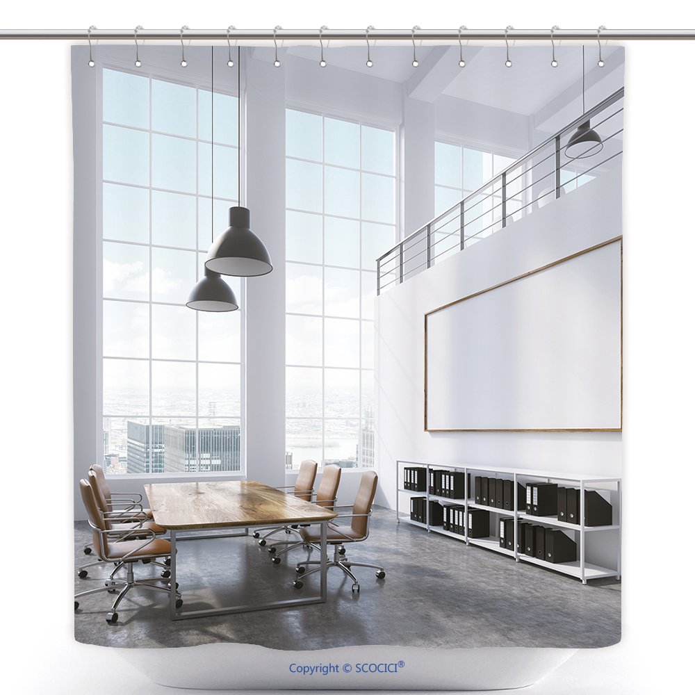 Amazon Com Vanfan Cool Shower Curtains Side View Bright