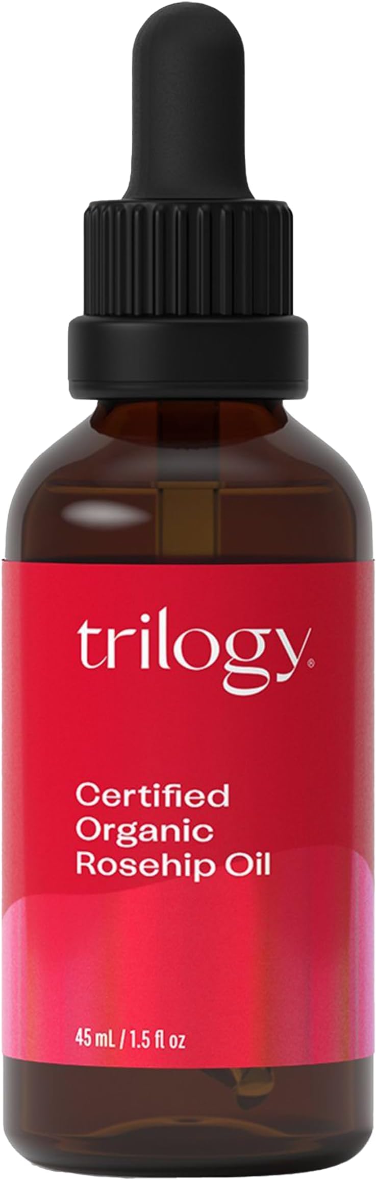 Trilogy Certified Organic Rosehip Oil 45ml Pure Cold-Pressed for Scars Stretch