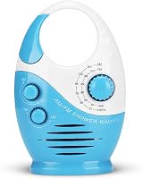 Cuifati Portable Waterproof AM FM Radio Shower Speaker Battery Powered Compact view 1