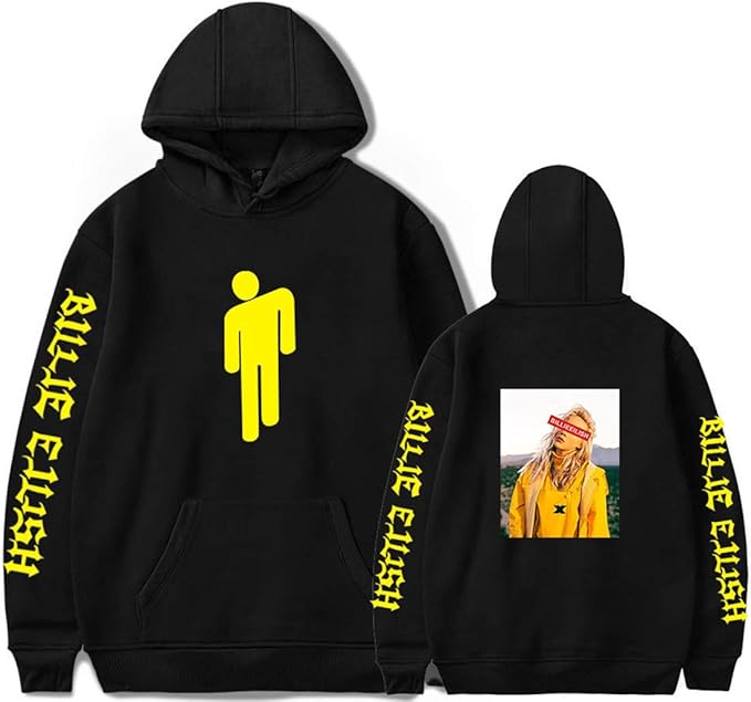 Billie Eilish Sudaderas Con Capucha Populares De Para Adulto