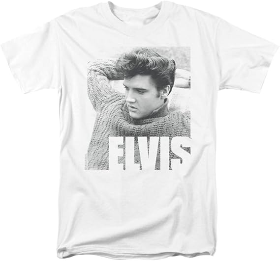 Elvis Presley – – Hombres camiseta de relajación