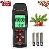 Meterk 電磁波計 電磁波測定器 EMF検出器 線量計 電磁場放射テスター EMFメーター ハンドヘルド ミニ デジタル LCD