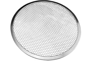 Artibetter 6 Inch Aluminium Pizza Pan with Holes Non-Stick Baking Tray Lightweight Oven Safe for Even Crisping and Easy Clean