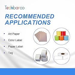 4 Rolls 4.33" x 244'(110mm x 74m) Desktop Thermal