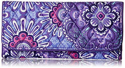 vera bradley trifold wallet