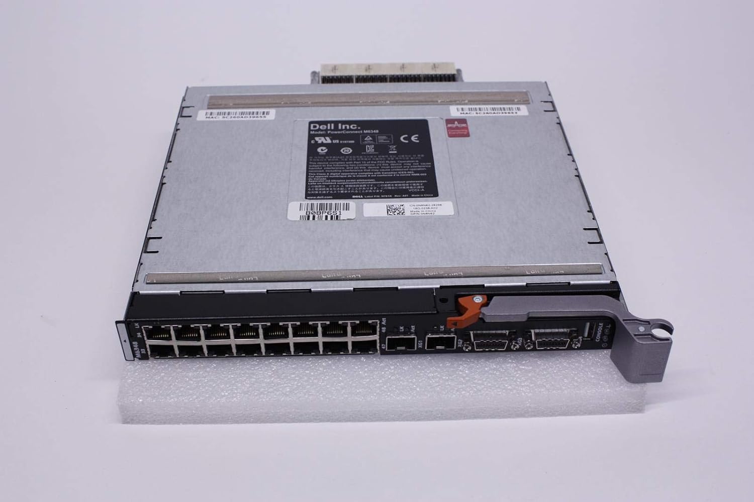 Dell N8N62 PowerConnect M6348 Gigabit PEM1000e M-Series 48 Port